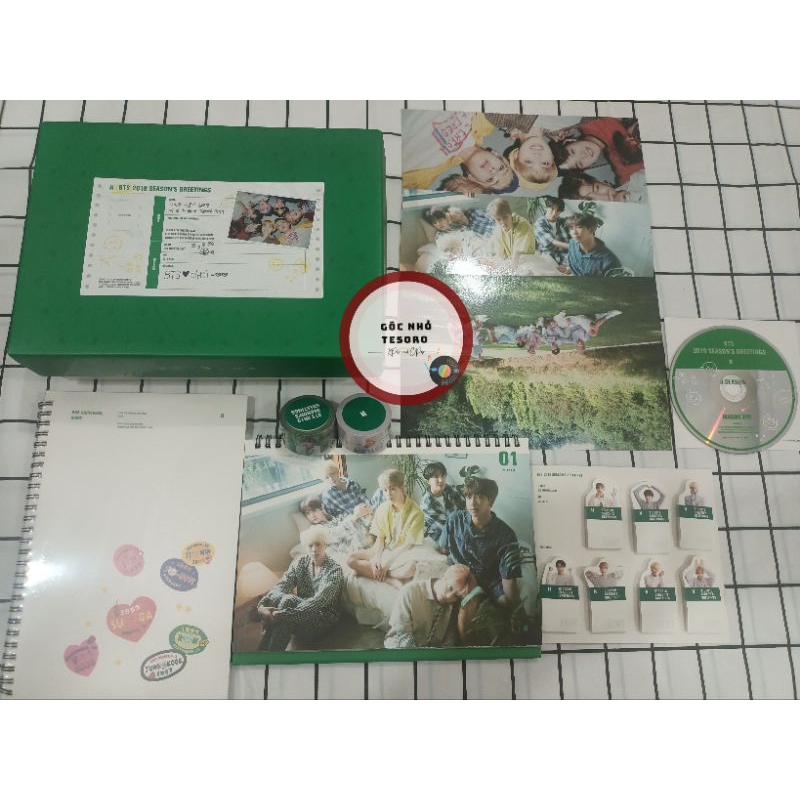 Dvd Season Greeting ssgt 2019 BTS | Shopee Việt Nam
