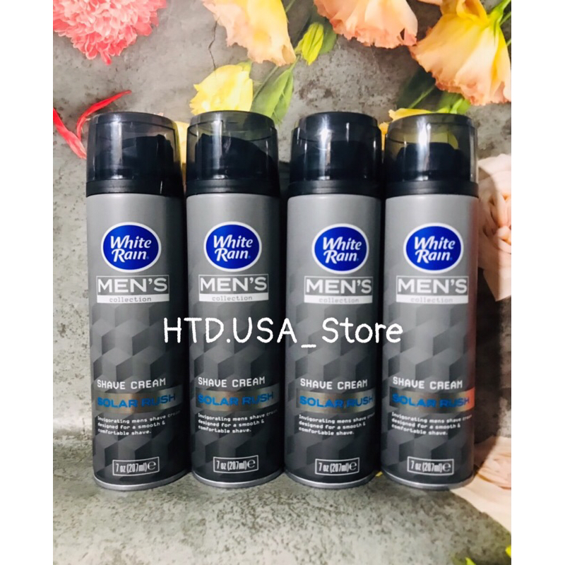 Kem Bọt Cạo Râu White Rain Men's Collection Shave Cream Solar Rush ...