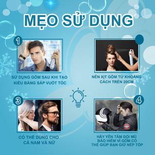 Gôm xịt tóc Nam Luxurious 420ml Keo Xịt Tóc tạo kiểu giữ nếp cho tóc,keo vuốt tóc thơm