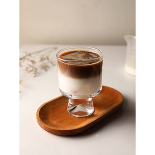 Cốc thủy tinh đế trụ tròn đựng Kem/ Pudding/ Đồ uống ly mã K2