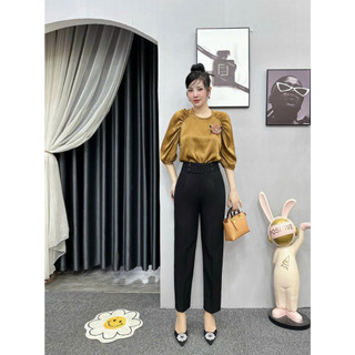 QUẦN BAGGY LƯNG CAO 4 KHUY