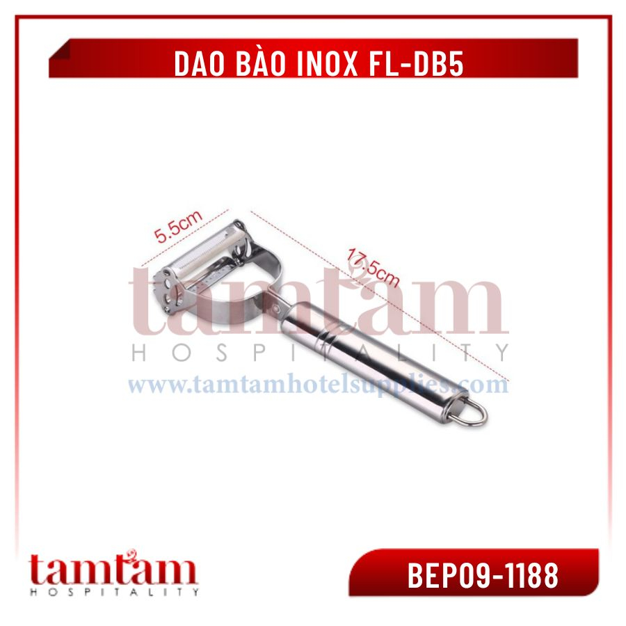 Dao bào Inox FL-DB5 - Nạo củ quả inox đa năng 3 trong 1 có thể bào sợi ...