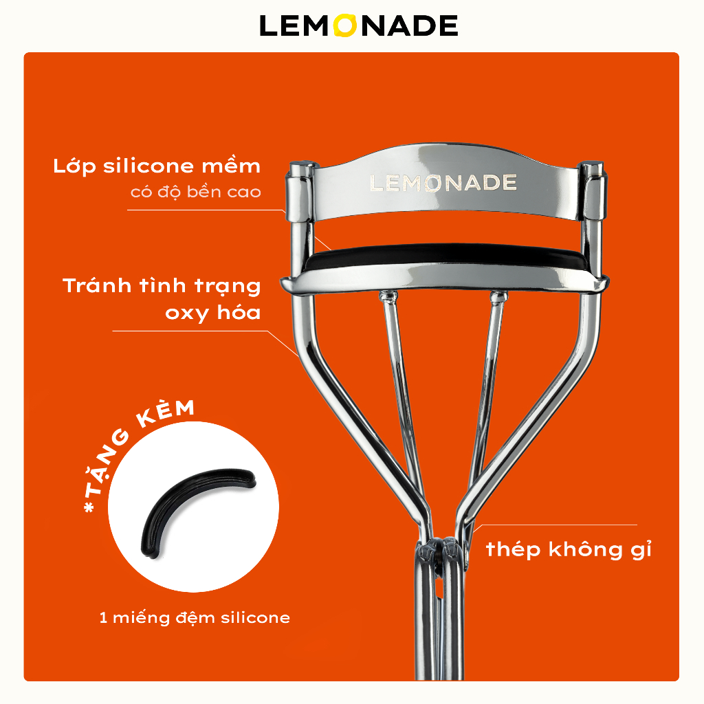 Ảnh Combo Lemonade Chì kẻ mày 2 đầu Dual Eyebrow 2.75g và Kẹp mi cong lâu 22g 4