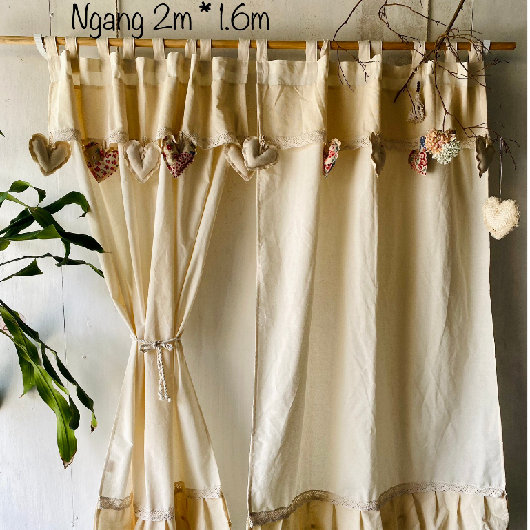 RÈM BÈO TRAÍ TIM (SP921) | Shopee Việt Nam