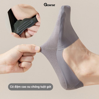 [VOUCHER 15%] Combo tất lười nam basic GOMTAT, vớ tàng hình chống tuột gót mang mùa hè - UYE-7010