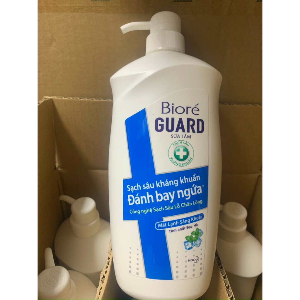 1 CHAI Sữa Tắm Biore Guard Kháng Khuẩn, Sạch Mịn, Thư Giãn 530/800ML ...