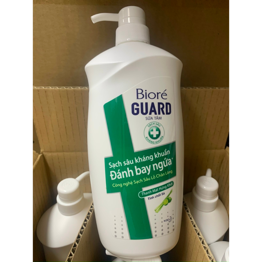 1 CHAI Sữa Tắm Biore Guard Kháng Khuẩn, Sạch Mịn, Thư Giãn 530/800ML ...