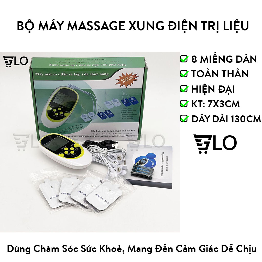 Bộ Máy Massage Xung Điện Trị Liệu 8 Miếng Dán | Shopee Việt Nam