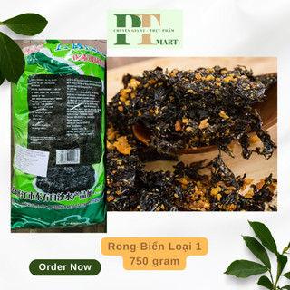 Rong Biển Loại 1 gói 750g hiệu AAAAA. Rong Mứt Nấu canh, Rong Cháy Tỏi Giòn