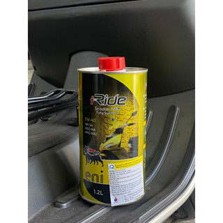 (Nhập khẩu) Combo Eni Scooter MA2 5W40 1.2L + 3 Nhớt Lap Eni Bike Tec 80W90 120ml