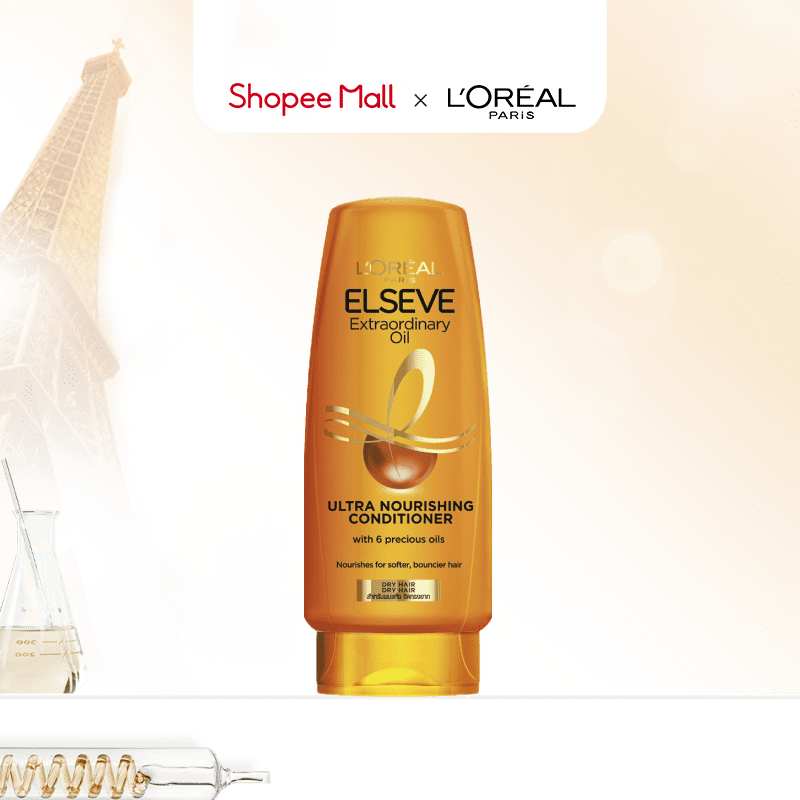 Dầu xả Dưỡng tóc suôn mượt Elseve Extraordinary Oil Ultra-Nourishing Conditioner L’Oréal Paris 280 ml
