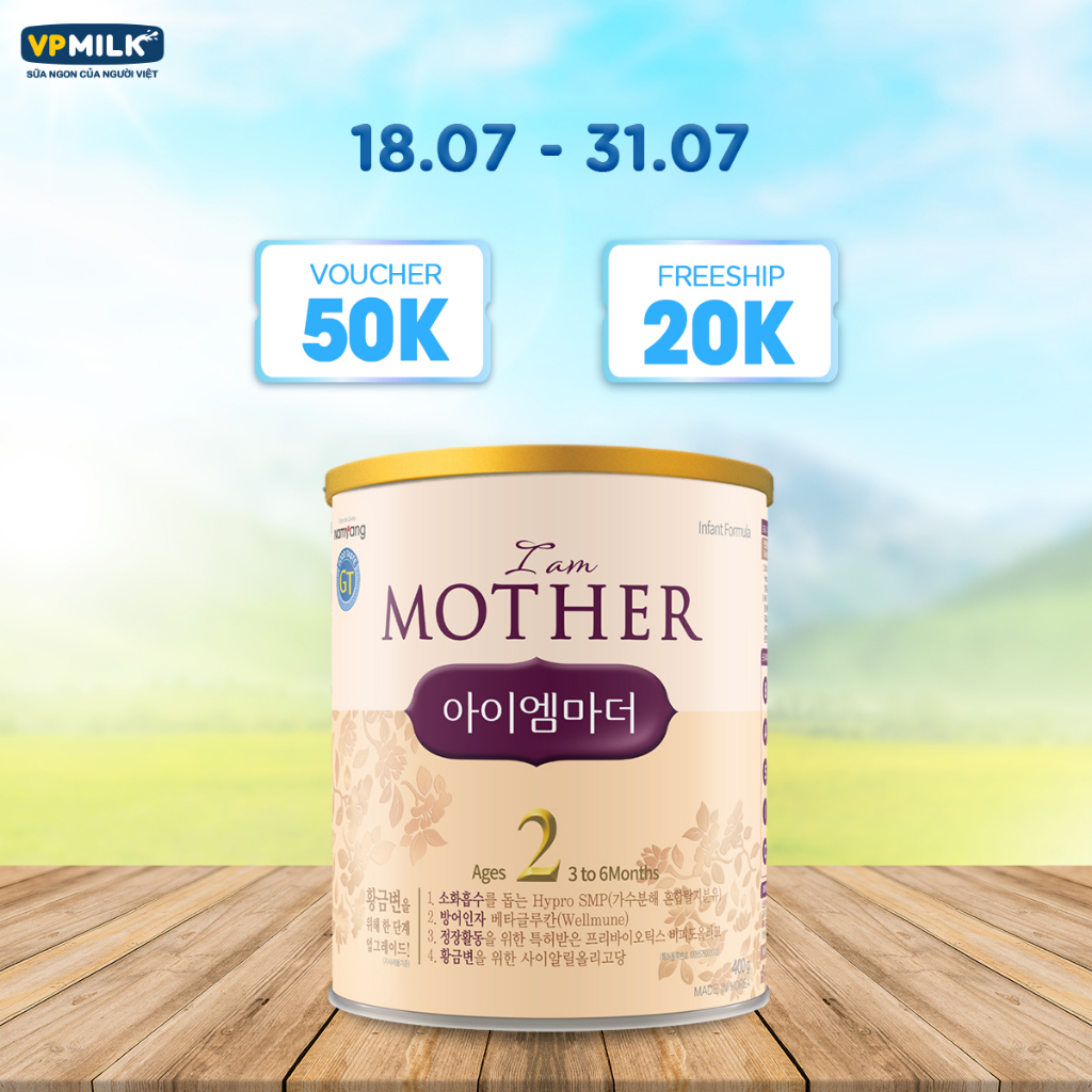 [Mã BMLTA35 giảm đến 35K đơn 99K] Sữa bột Namyang I Am Mother 2 400g