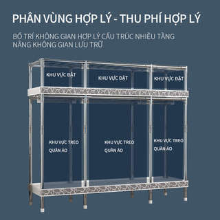 Tủ quần áo LEEGO Có thể 20mm chiều rộng 85-205cm