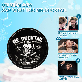 Sáp vuốt tóc nam MR. DUCKTAIL chính hãng , chăm sóc tóc , giữ nếp tóc