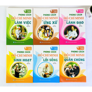 Sách - Combo 6 cuốn Phong Cách Hồ Chí Minh - ndbooks