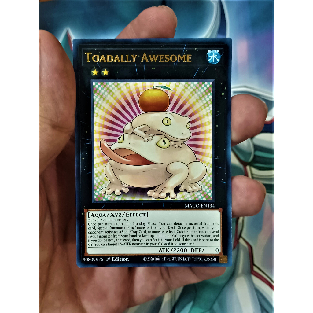 Thẻ bài Yugioh Toadally Awesome - MAGO-EN134 - Rare 1st Edition – Tặng ...
