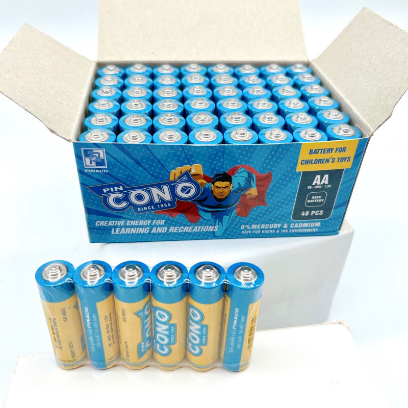 4 VIÊN PIN CON Ó 2A (SIZE AA) | Shopee Việt Nam