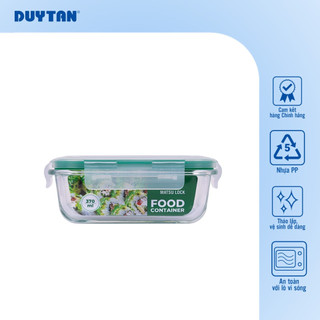 Hộp TP CN Matsu Lock 1050ml DUY TÂN chất liệu thủy tinh, nắp hộp từ nhựa PP chính phẩm đựng và bảo quản thực phẩm