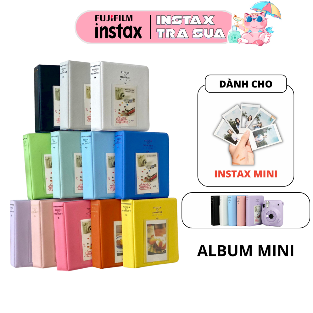 ALBUM INSTAX MINI (65 ảnh) - ALBUM ẢNH BASIC PASTEL | Shopee Việt Nam