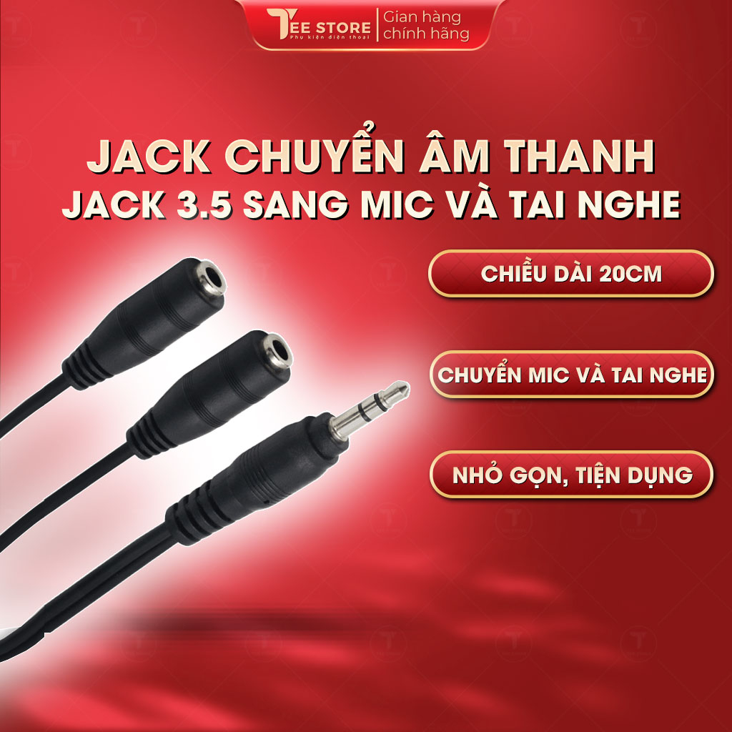 jack chuyển đổi âm thanh từ 3.5 sang jack mic và tai nghe 02JAT3