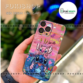 Tấm dán Skin Mặt Sau Stick MS02 FULL VIỀN 14 pro max , 13 pro max ,12 pro max , 11 pro max , xs max - FukiShop