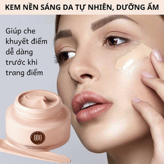 Kem nền trang đIểm mỏng mịn QDQ kem lót trang đIểm che khuyết đIểm sáng da kiềm dầu