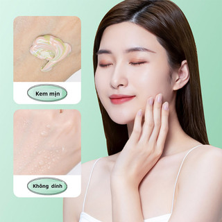Kem lót trang đIểm Baizton 3 màu kem nền trang đIểm dưỡng ẩm da trắng sáng bật tone
