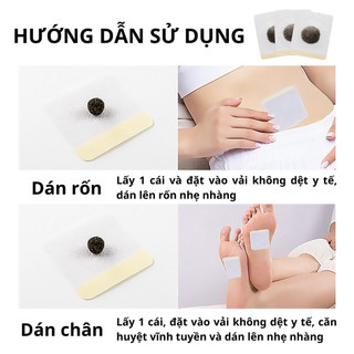 Miếng dán giảm cân miếng dán đánh bay mỡ thừa cho vòng 2 thon thả