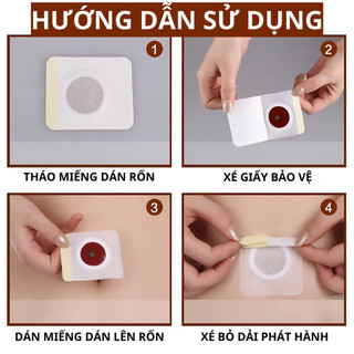 Miếng dán giảm cân miếng dán đánh bay mỡ thừa cho vòng 2 thon thả
