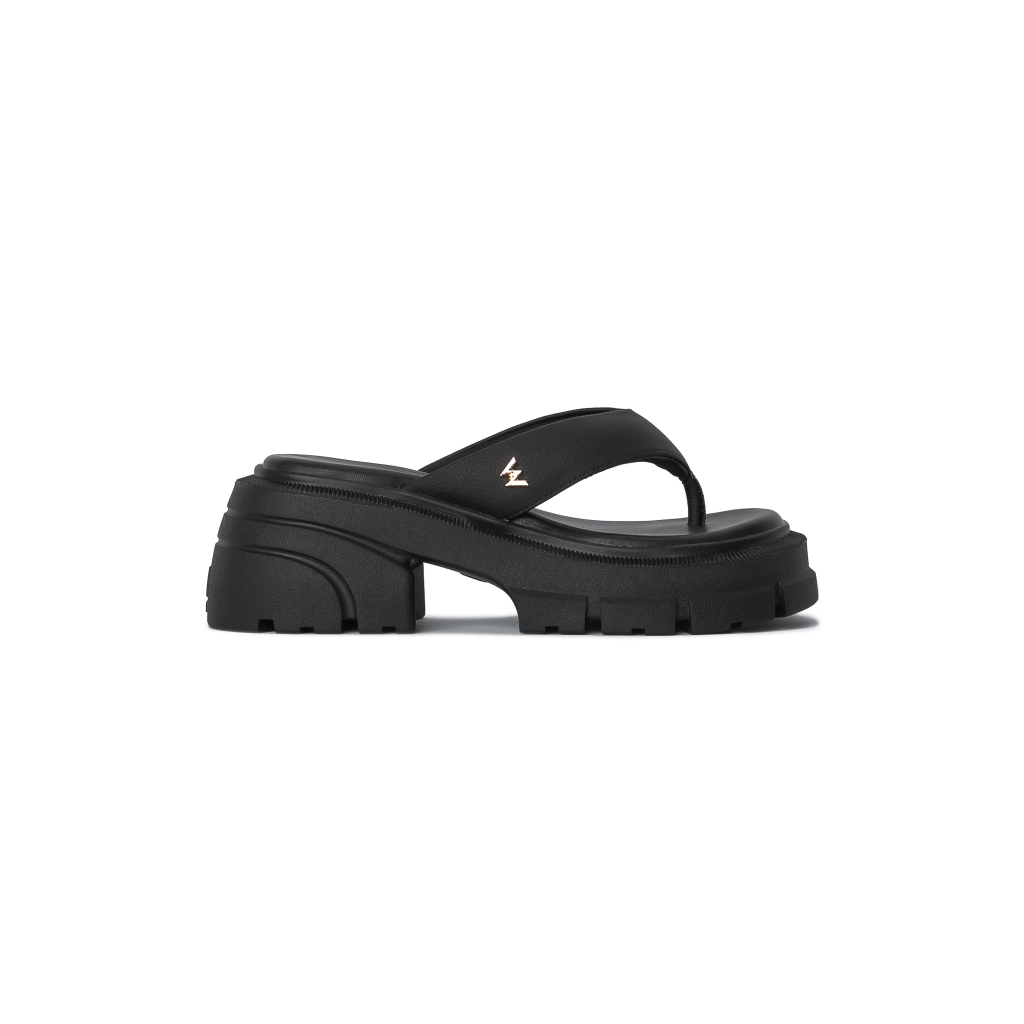 Ảnh Dép Kẹp Xỏ Ngón Nữ THEWOLF QUEEN FLIP FLOP - BLACK 1