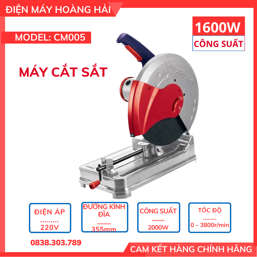 Máy cắt sắt Makute CM005 công suất 2000W | Shopee Việt Nam