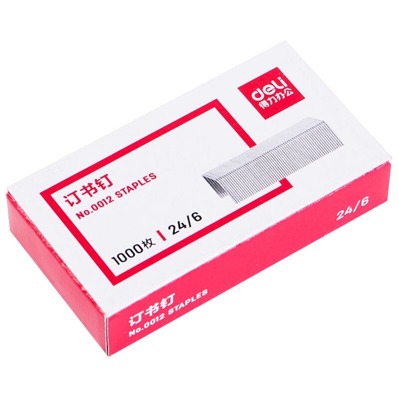 Ghim Dập Tài Liệu Số 10 Deli 0010/ Số 12 0012 - Hộp Ghim Bấm Ghim Dập Tài Liệu Số 10 Deli 0010/ Số 12 0012 - Hộp Ghim Bấm