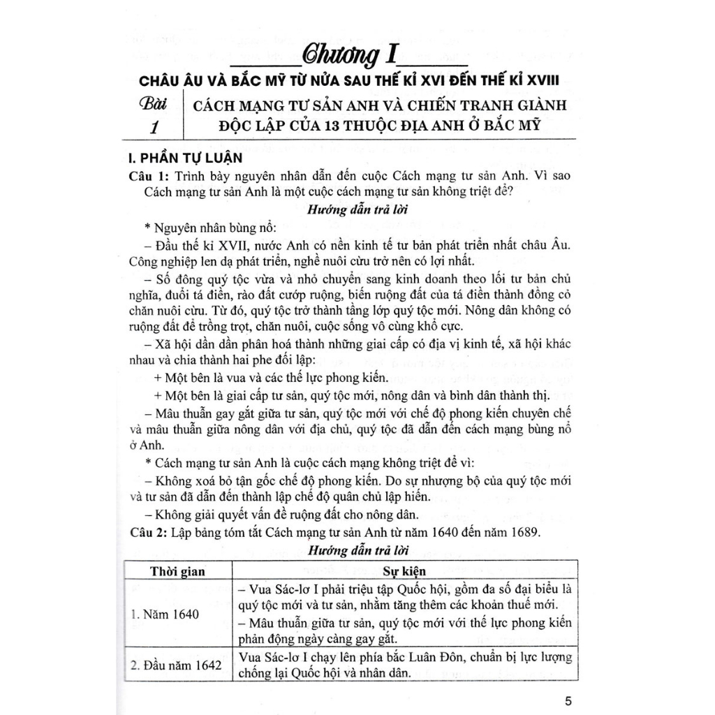 Ảnh Sách - Trả Lời Câu Hỏi Lịch Sử 8 - Tự Luận Và Trắc Nghiệm (Dùng Chung Cho Các Bộ SGK) - HA 2