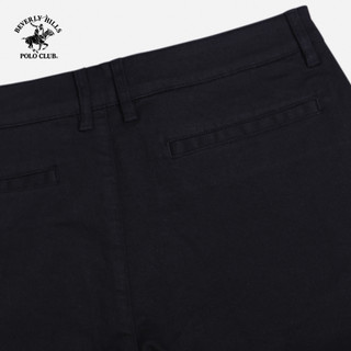 Beverly Hills Polo Club -Quần dài Nam Slim Fit CVC Spandex Đen BK- QKSL22V021