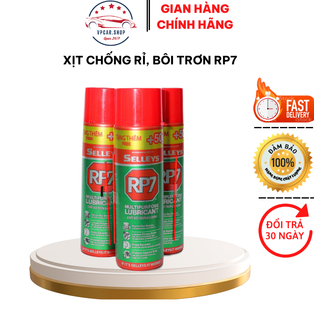 Chai xịt tẩy rỉ sét, xịt bôi trơn RP7 | Shopee Việt Nam
