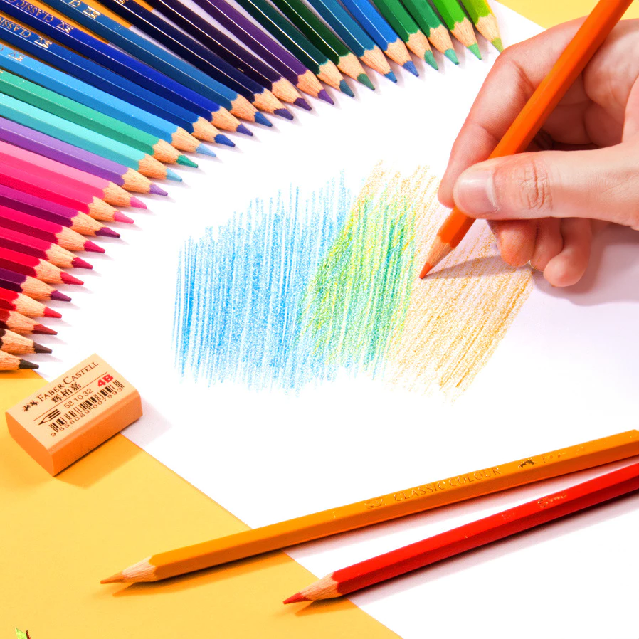 Chì màu Faber-Castell khô gốc dầu - chì lẻ