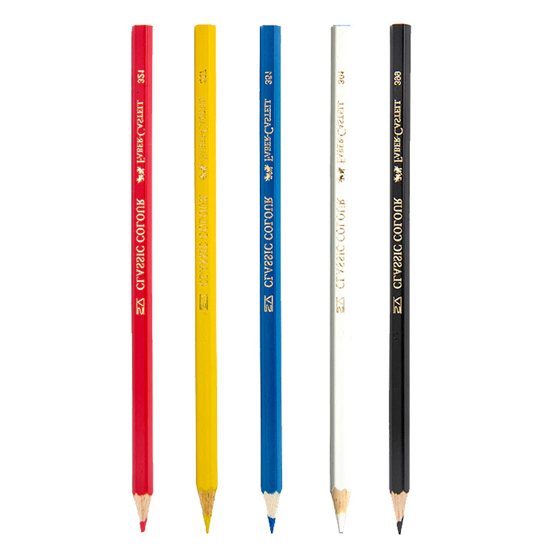 Chì màu Faber-Castell khô gốc dầu - chì lẻ