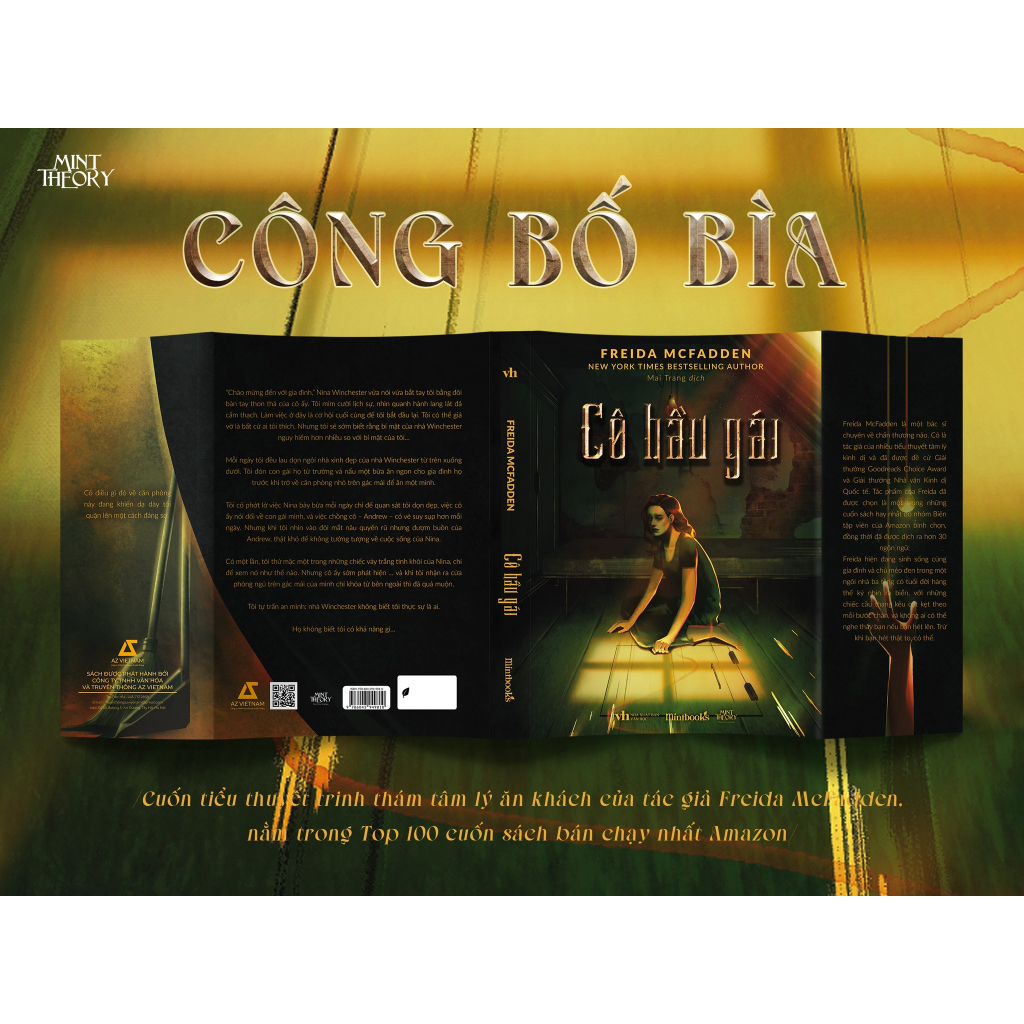 Ảnh Sách - Tiểu Thuyết Trinh Thám - Cô hầu Gái - Freida McFadden 1