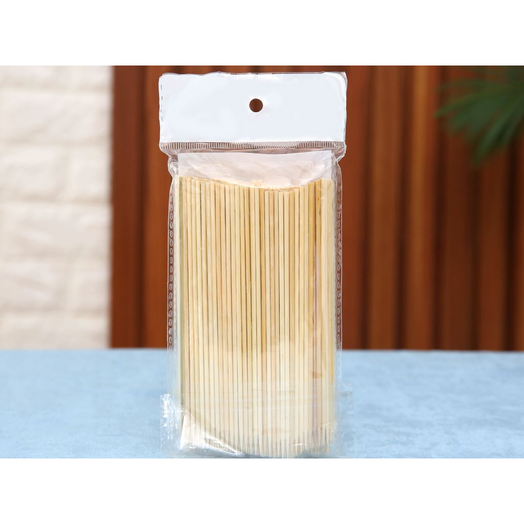 Xiên tre 15cm dùng cho nướng thịt, trái cây, decor 200gram | Shopee ...