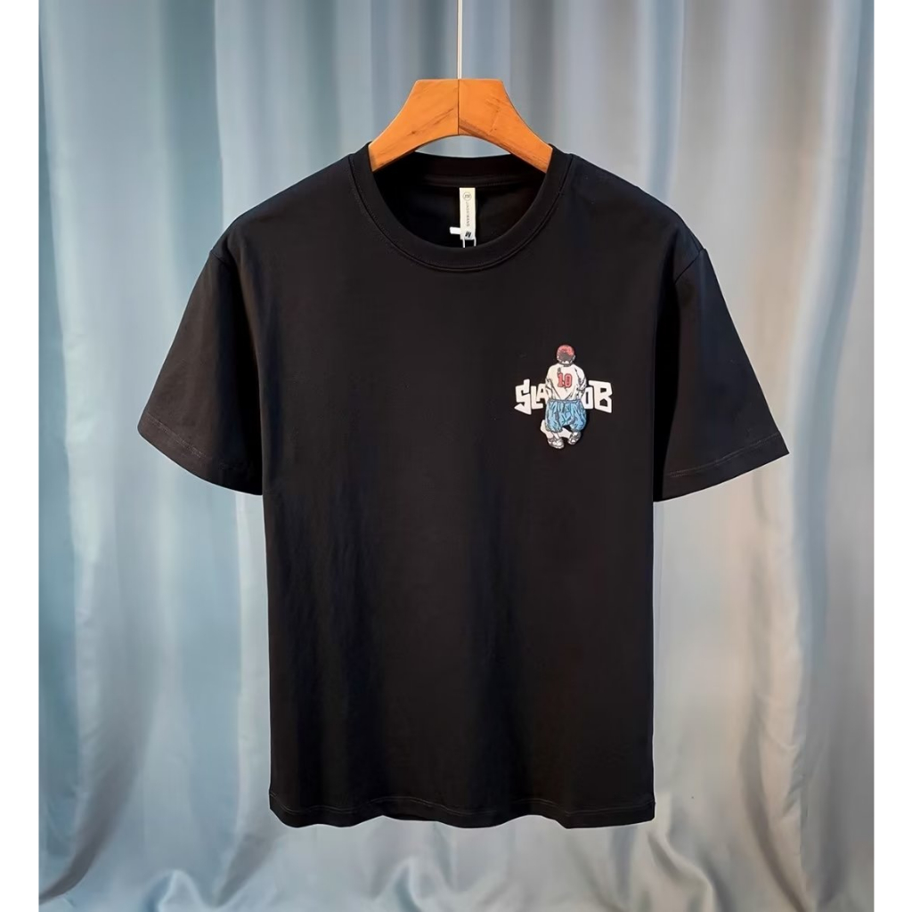 Áo thun nam tay lỡ HappyFamily mẫu form rộng MOVE rẻ trung năng động chất vải cotton 100 cao cấp