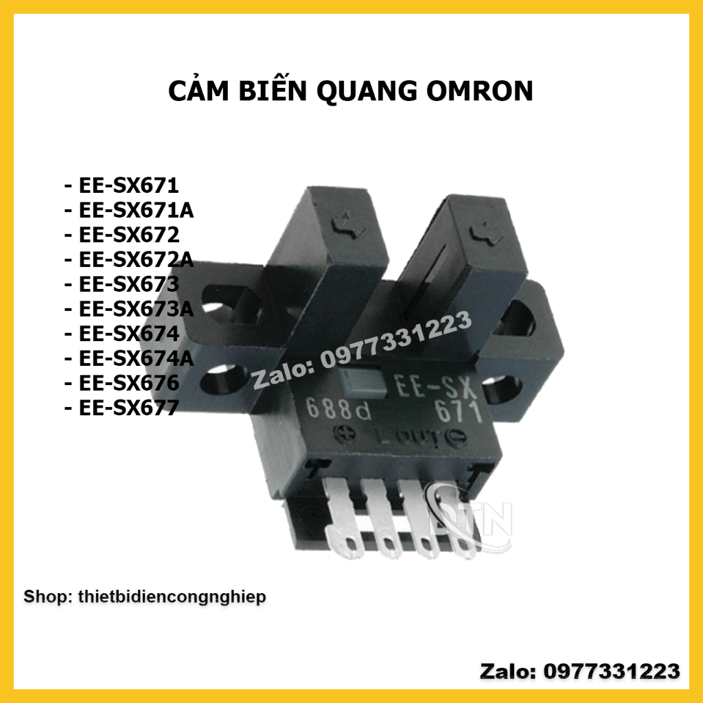 Precision Sensing: Omron EE-SX671 Series Micro Photomicrosensor – NEW - View #2