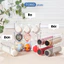 Khay để bình nước TORO tiện dụng trong suốt, chất liệu nhưa PET