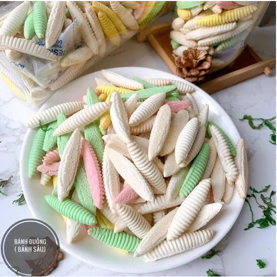 1kg bánh đuông dừa thơm ngon hương vị tuổi thơ