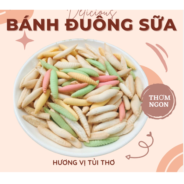 100gr bánh đuông dừa thơm ngon dinh dương giòn giòn