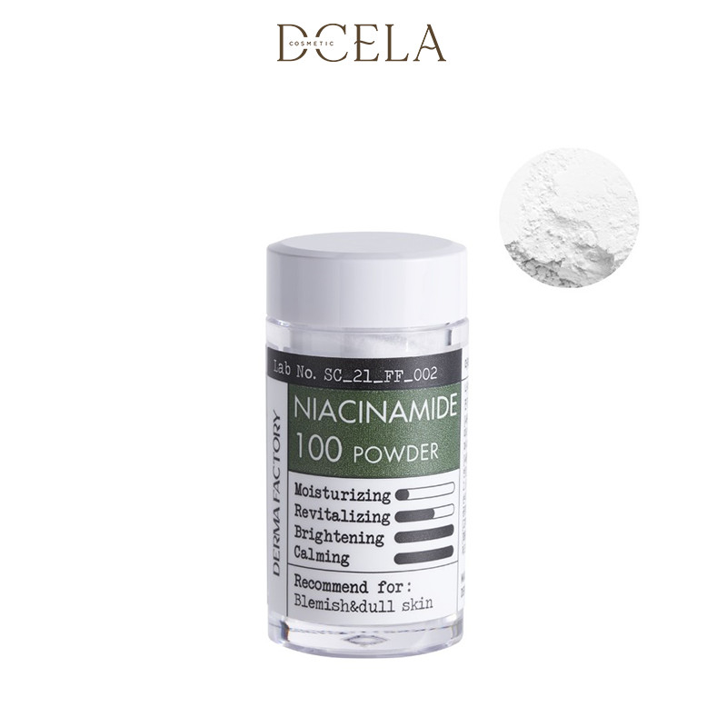 Bột Dưỡng Da Derma Factory Niacinamide 100 Powder 9g | Shopee Việt Nam