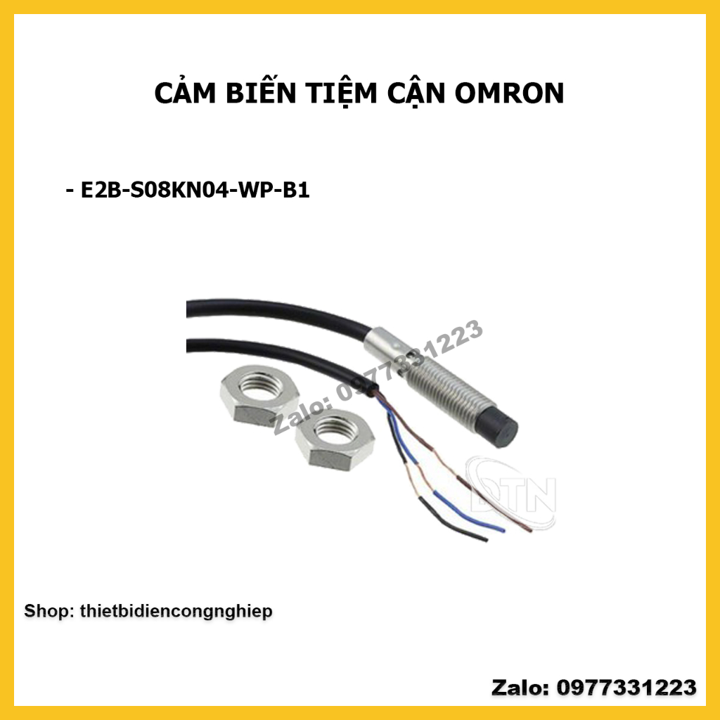CẢM BIẾN TIỆM CẬN OMRON E2B-S08KN04-WP-B1 | Shopee Việt Nam