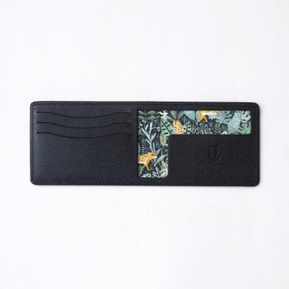 VÍ J-SLIM PHỐI HỌA TIẾT TROPICAL. Ví kẹp tiền PRO CENT. Money Clip Wallet cao cấp siêu mỏng và tiện lợi.