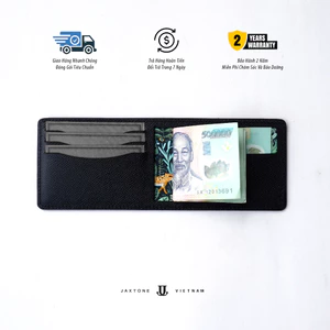 VÍ J-SLIM PHỐI HỌA TIẾT TROPICAL. Ví kẹp tiền PRO CENT. Money Clip Wallet cao cấp siêu mỏng và tiện lợi.
