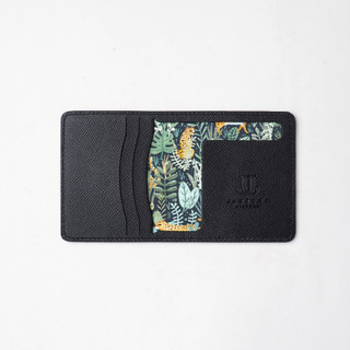 VÍ J-SLIM PHỐI HỌA TIẾT TROPICAL. Ví kẹp tiền PRO CENT. Money Clip Wallet cao cấp siêu mỏng và tiện lợi.