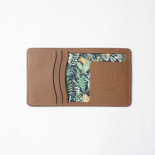 VÍ J-SLIM PHỐI HỌA TIẾT TROPICAL. Ví kẹp tiền PRO CENT. Money Clip Wallet cao cấp siêu mỏng và tiện lợi.
